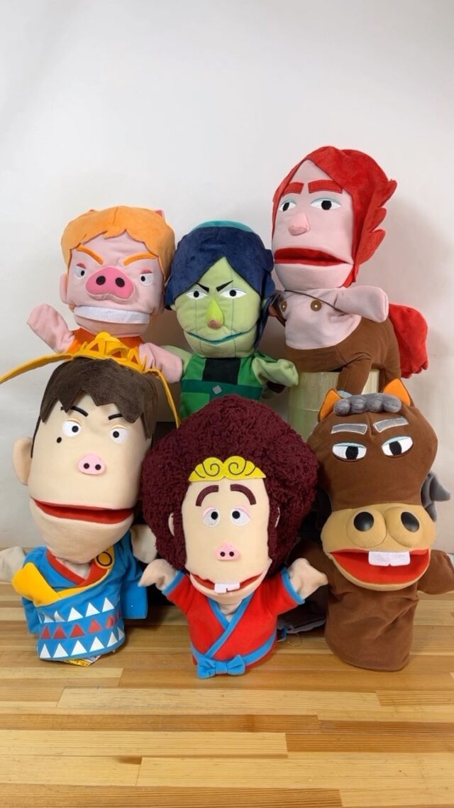 TEAM☆NACS モンキーパーマ パペット全6種 西遊記外伝 モンキーパーマ 1〜